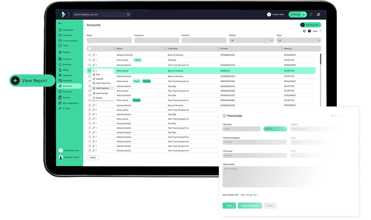 Trust account management Efficient Trust Fund Management