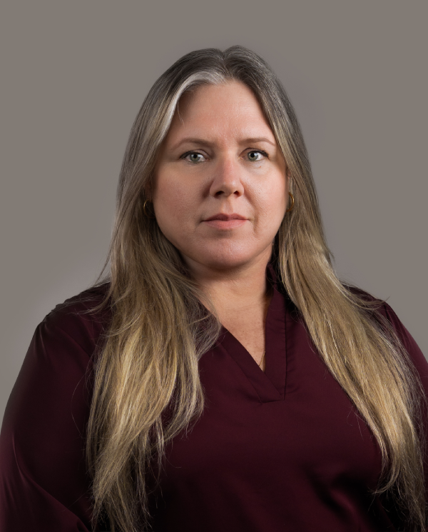 Woman presenting law practice software