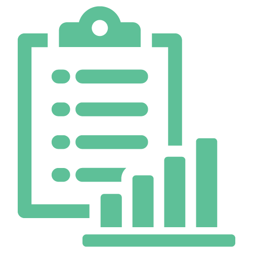 Legal custom reports icon